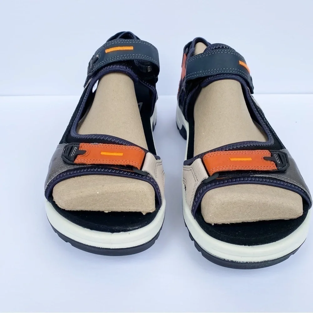 NWT ECCO Yucatan Active Sport Trail Sandals Multicolor Fire Size 47/US 13-13.5